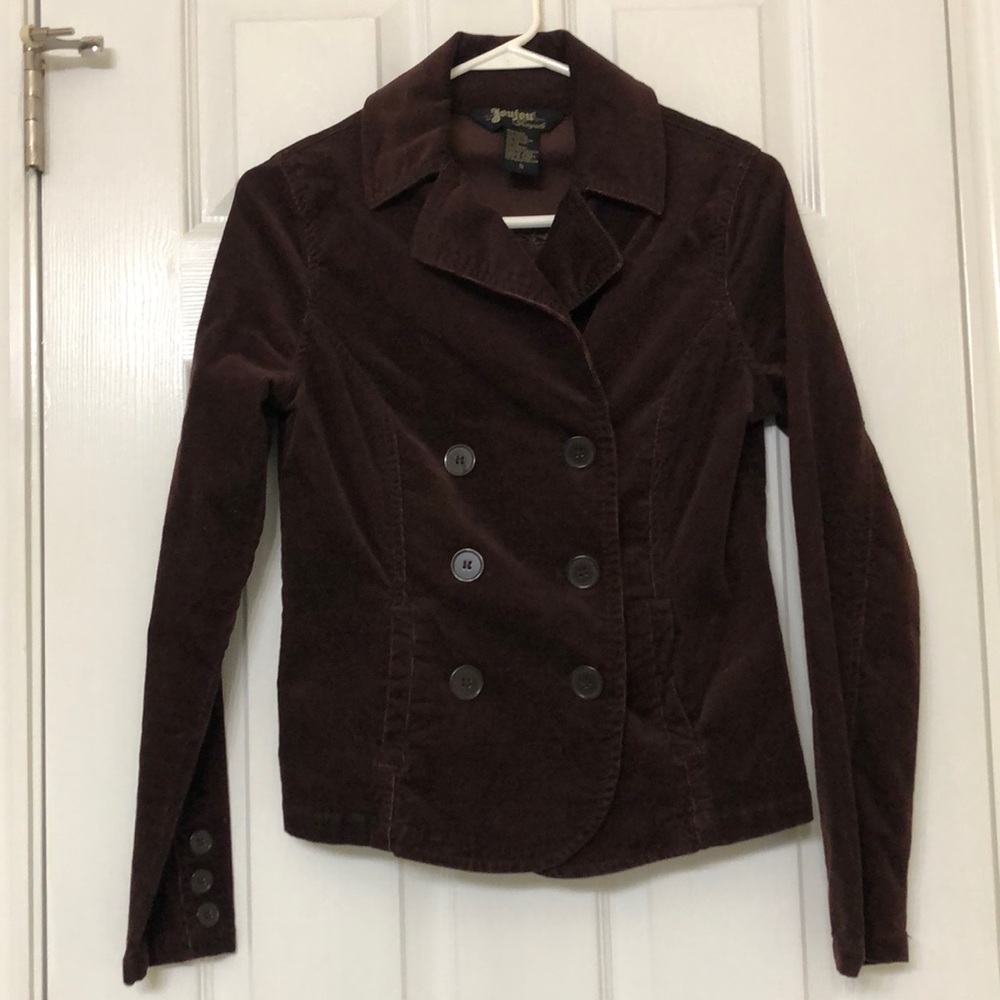 Brown corduroy jacket